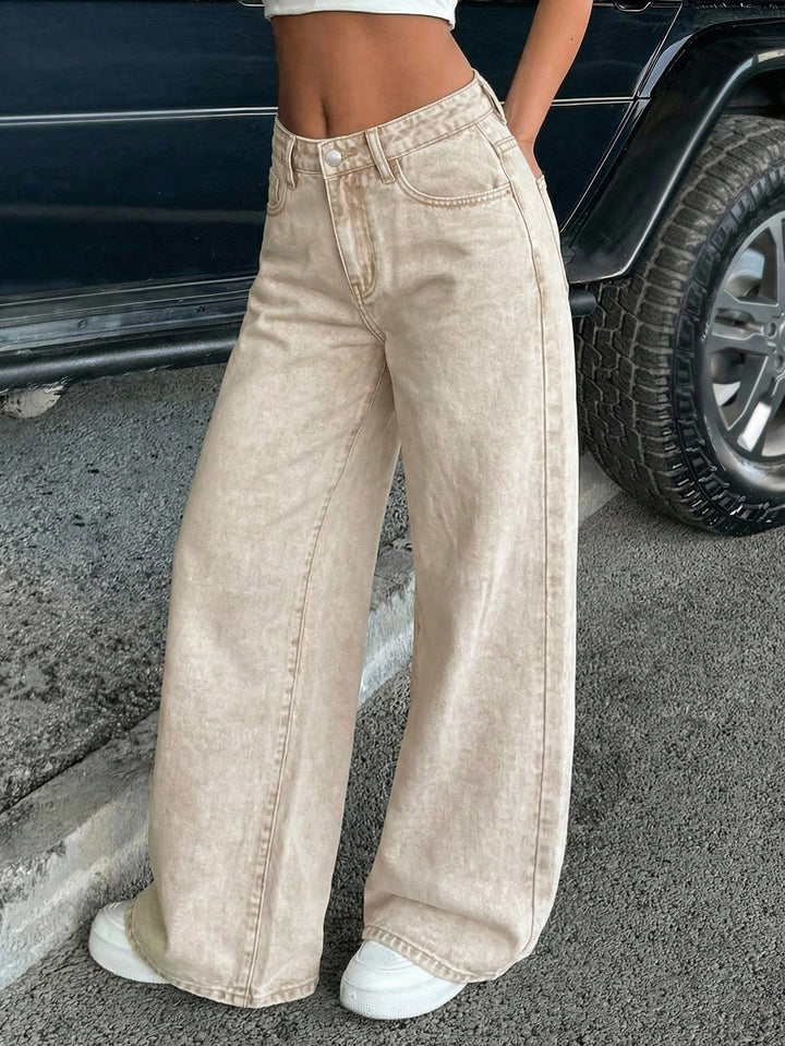 Jeans SHEIN, kaki