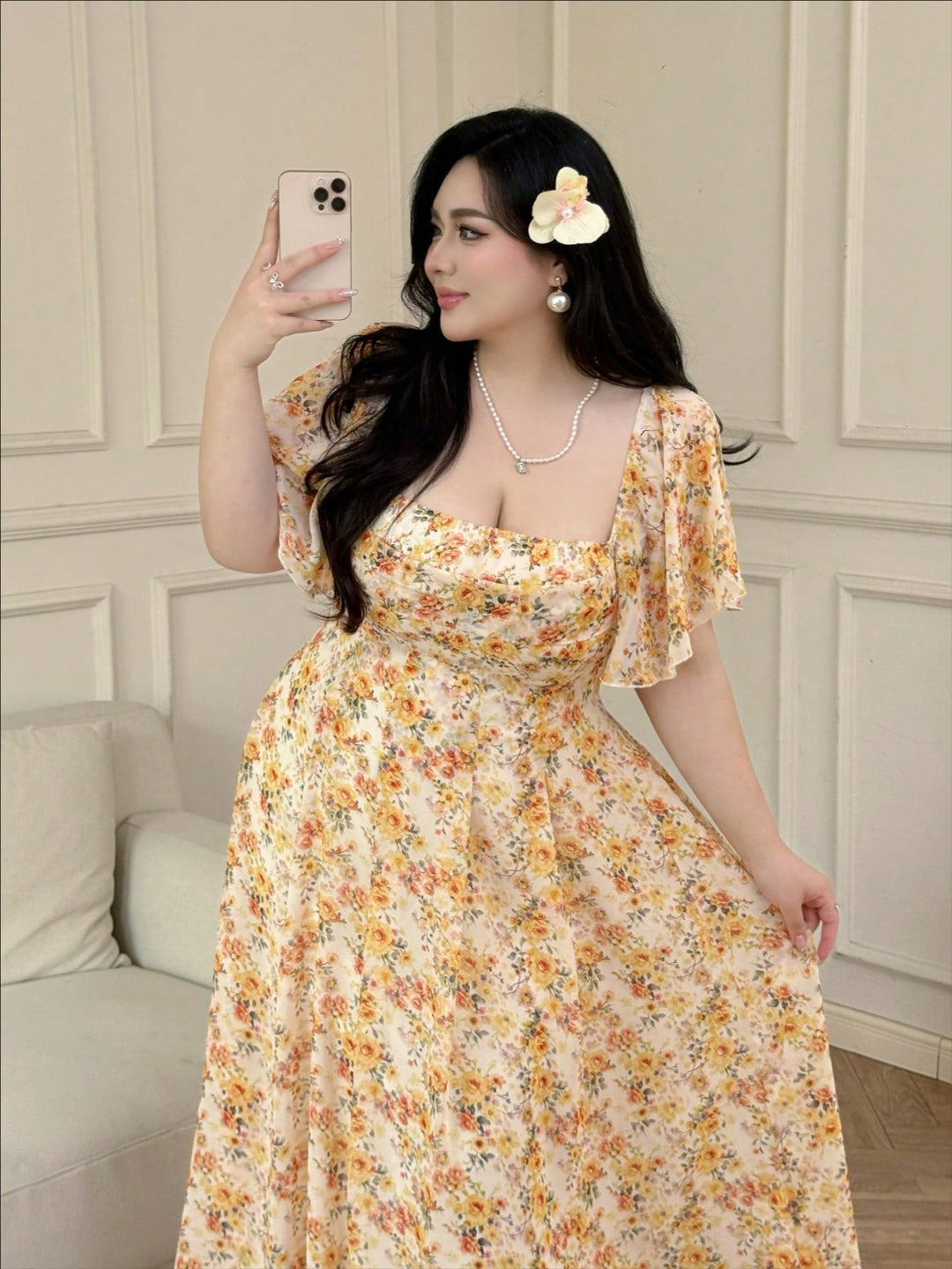 Rochie SHEIN, galben