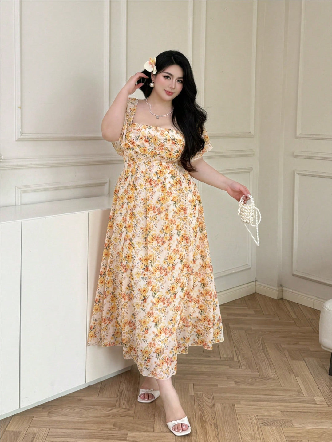 Rochie SHEIN, galben