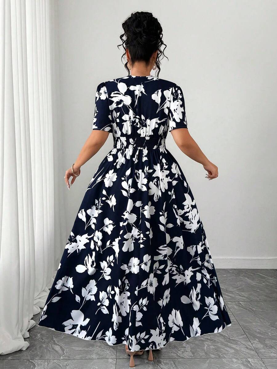 Rochie maxi SHEIN, mix culori