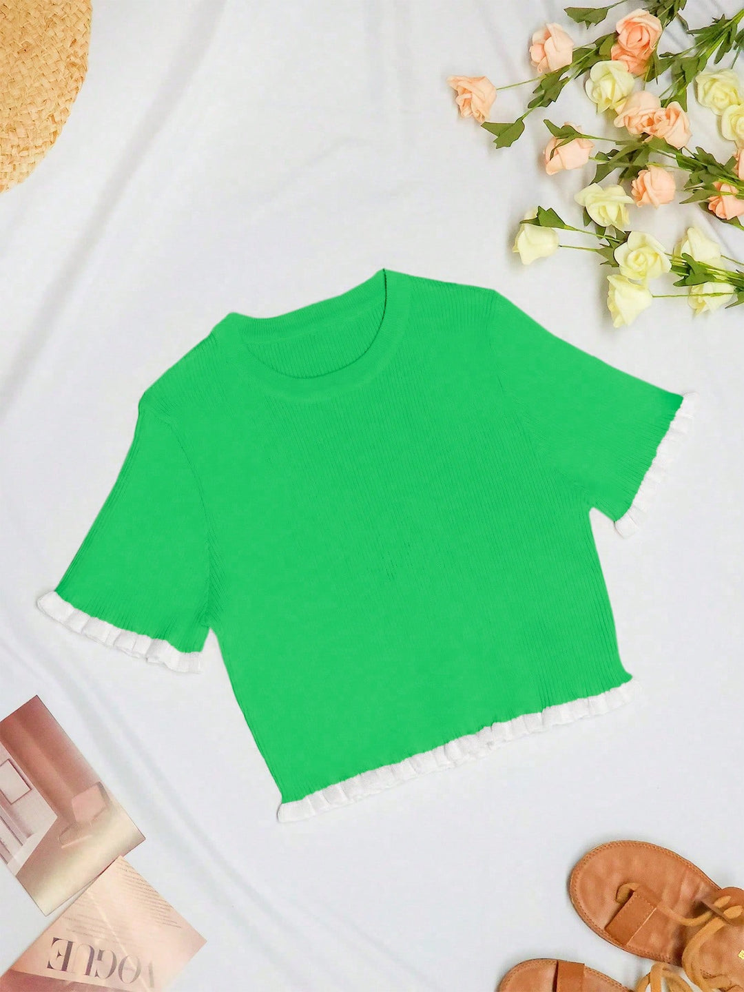 Tricou SHEIN, verde