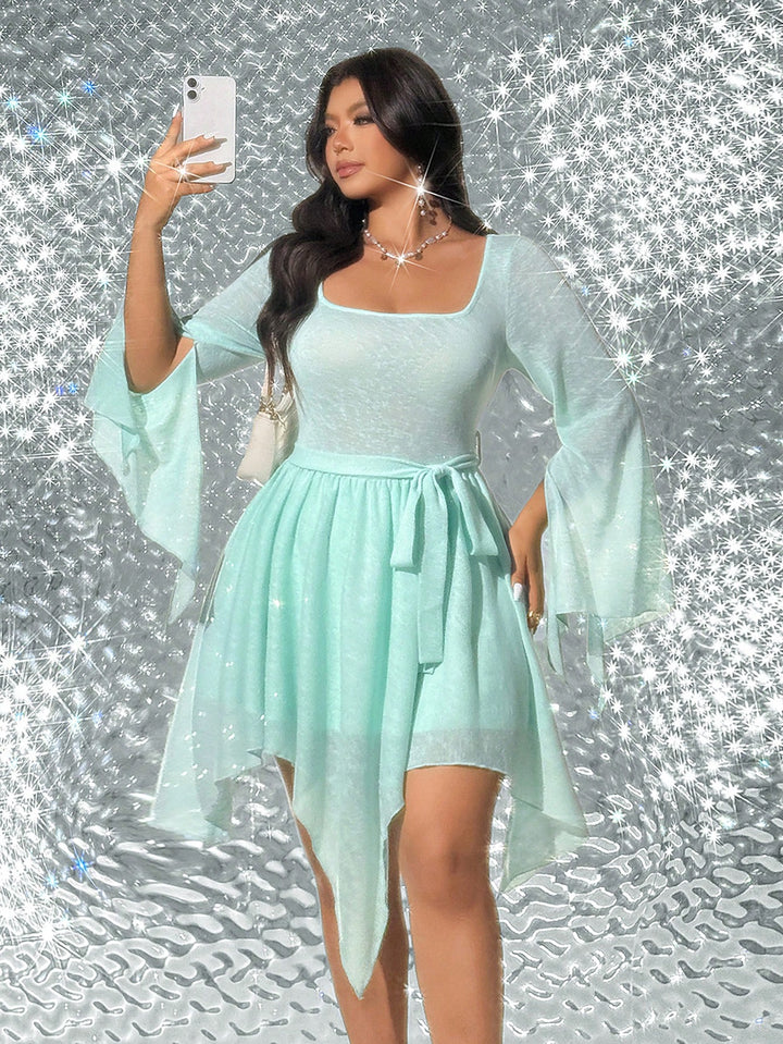 Rochie mini SHEIN, albastru