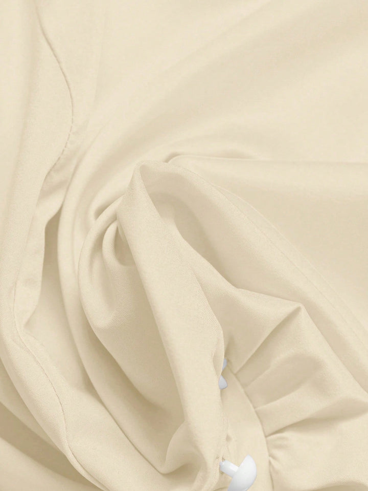 Rochie midi SHEIN, crem