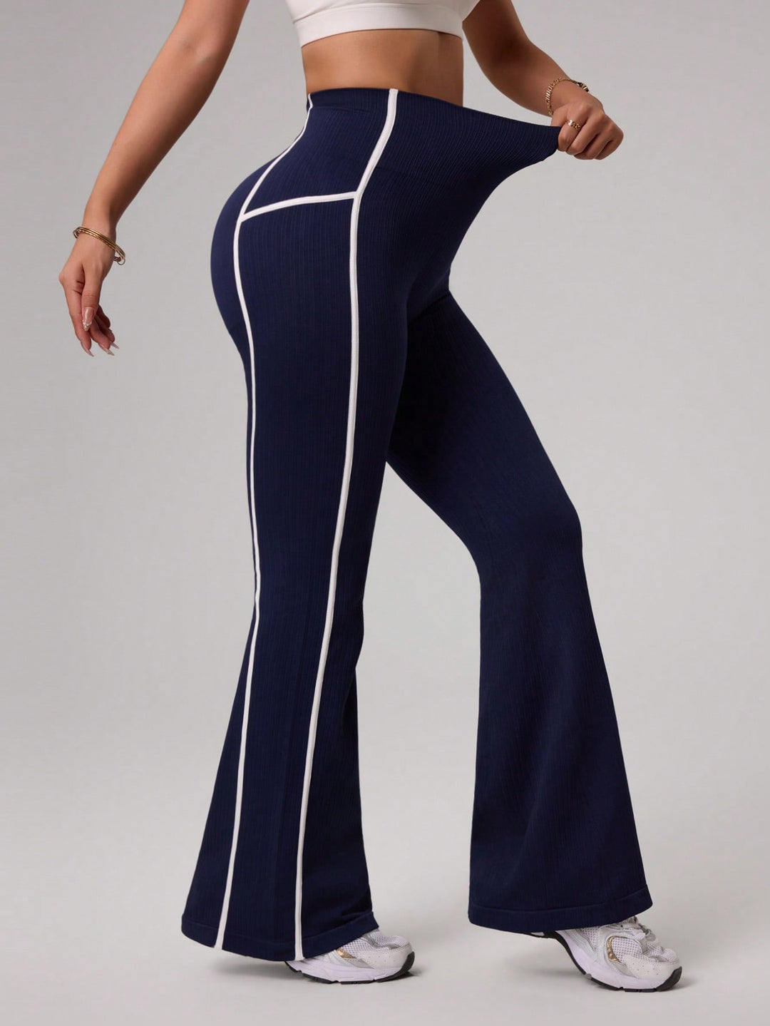 Pantaloni SHEIN, albastru