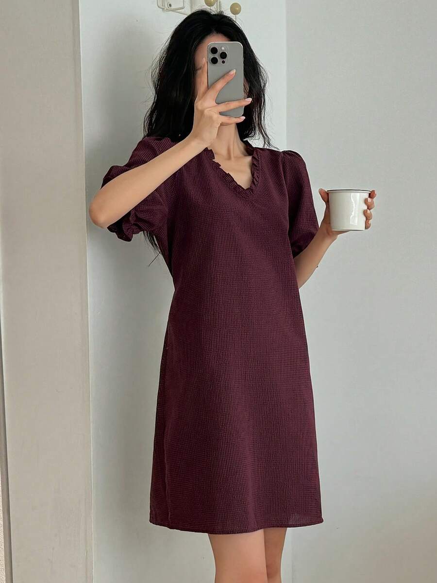 Rochie mini SHEIN, vișiniu