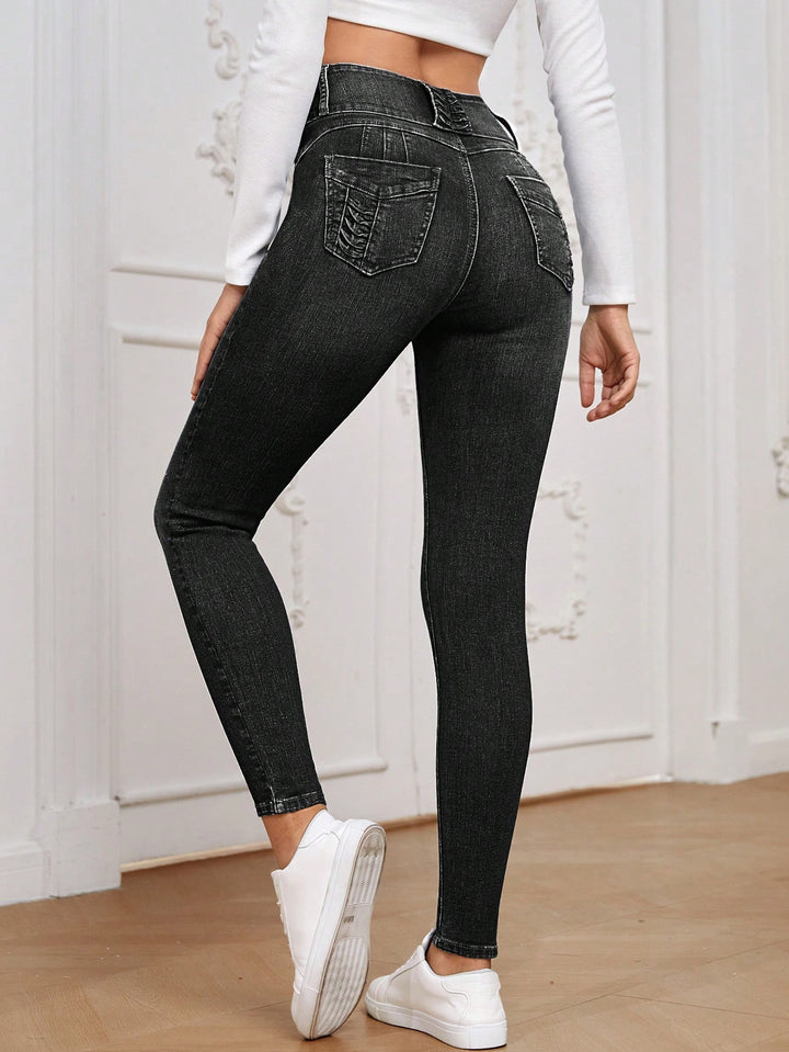 Jeans SHEIN, gri