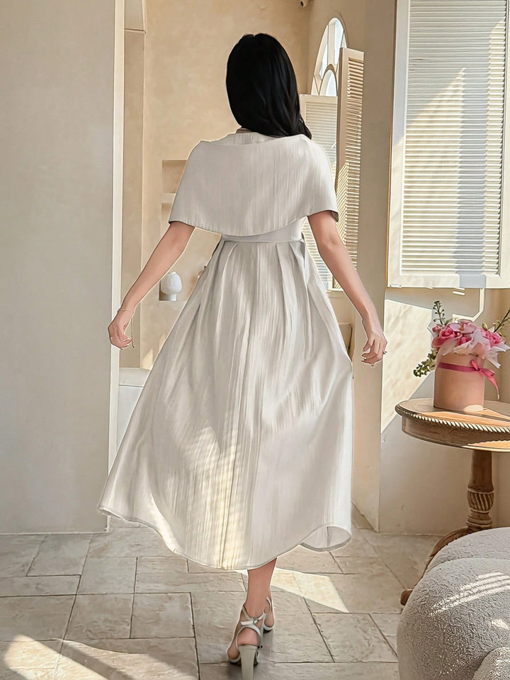 Rochie maxi SHEIN, bej
