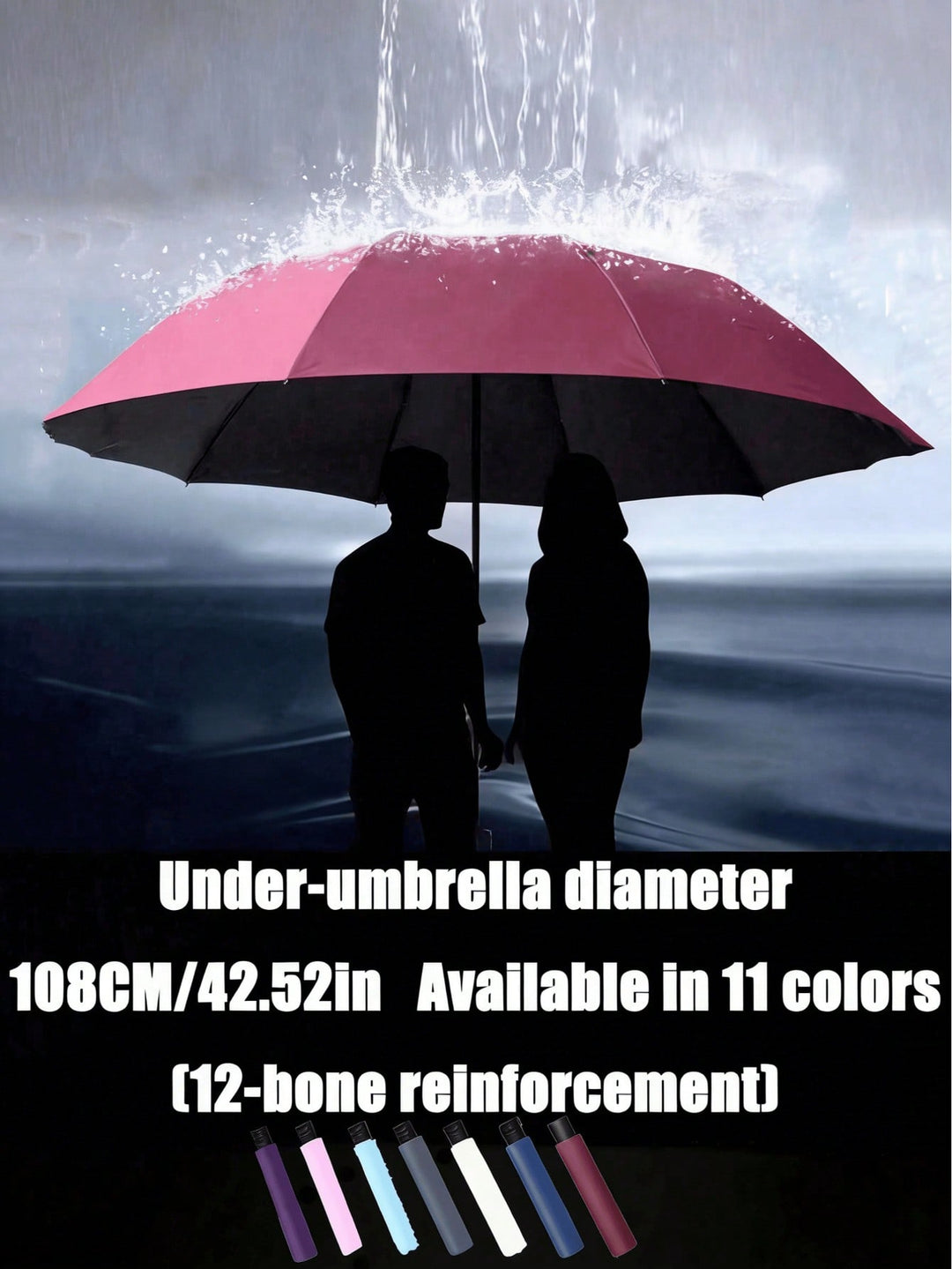 Umbrelă SHEIN, mix culori