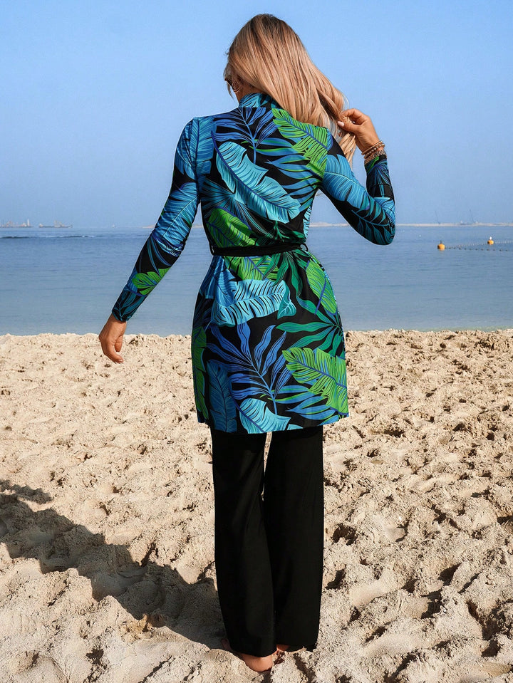 Costum de baie SHEIN, mix culori