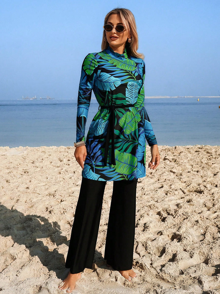 Costum de baie SHEIN, mix culori