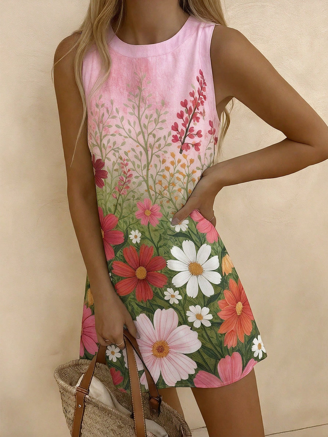 Rochie scurtă SHEIN, mix culori