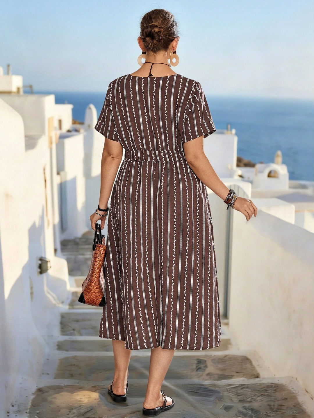 Rochie SHEIN, maro