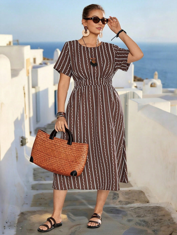 Rochie SHEIN, maro
