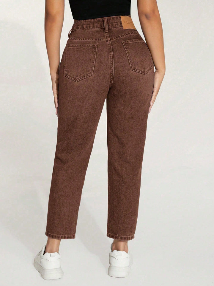 Jeans SHEIN, maro