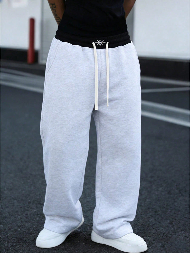 Pantaloni SHEIN, alb
