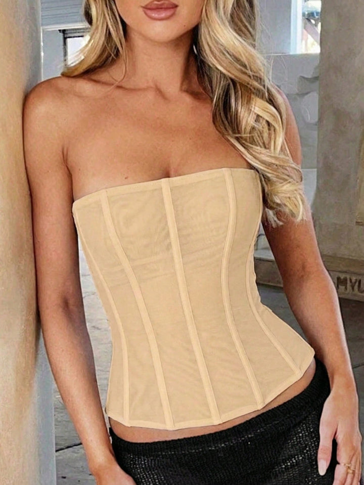 Top SHEIN, bej