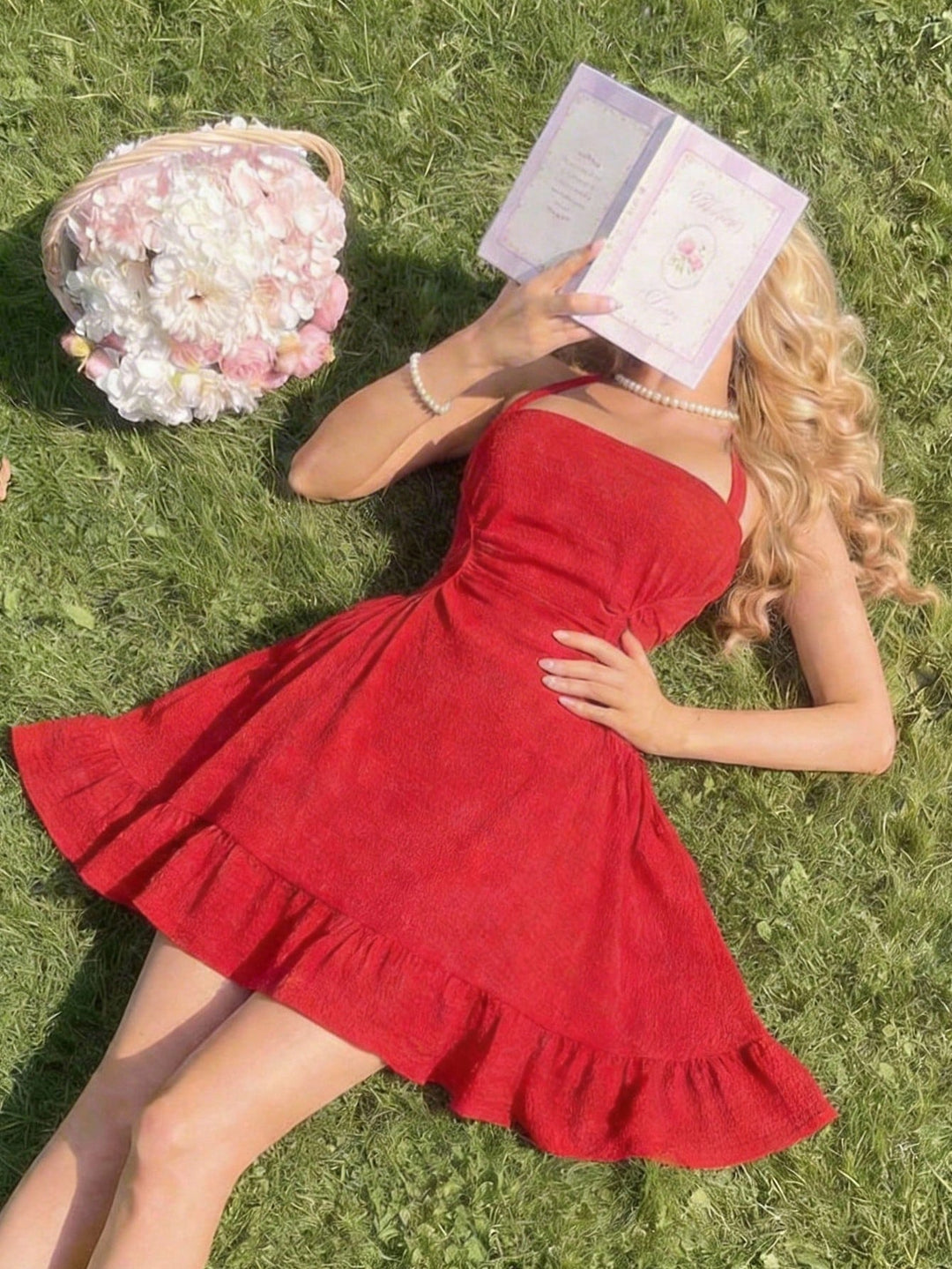 Rochie scurtă SHEIN, roșu
