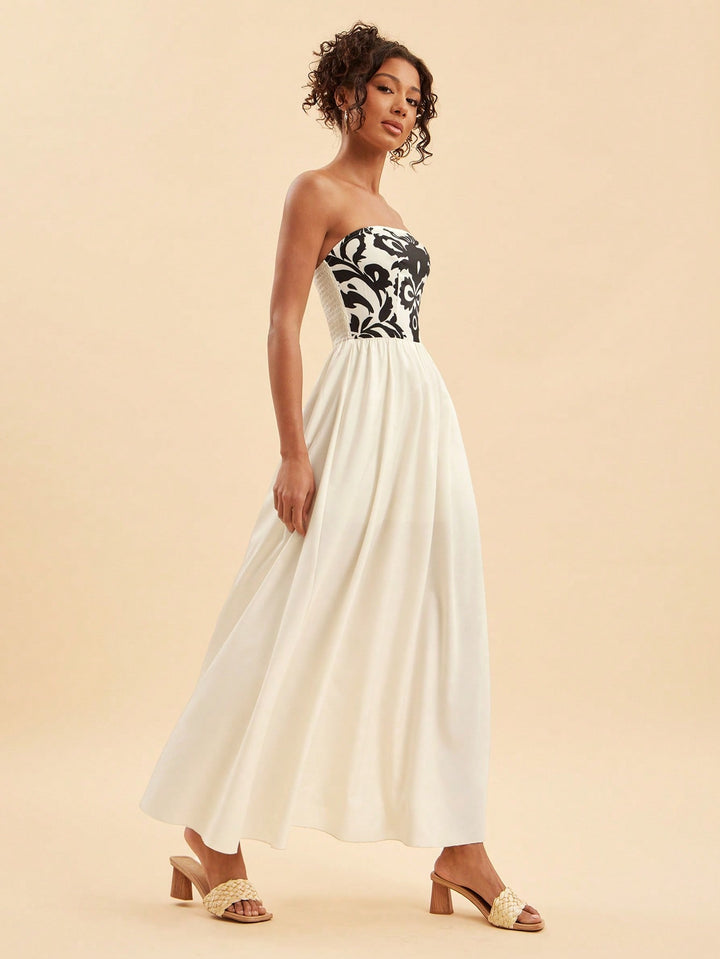 Rochie maxi SHEIN, portocaliu