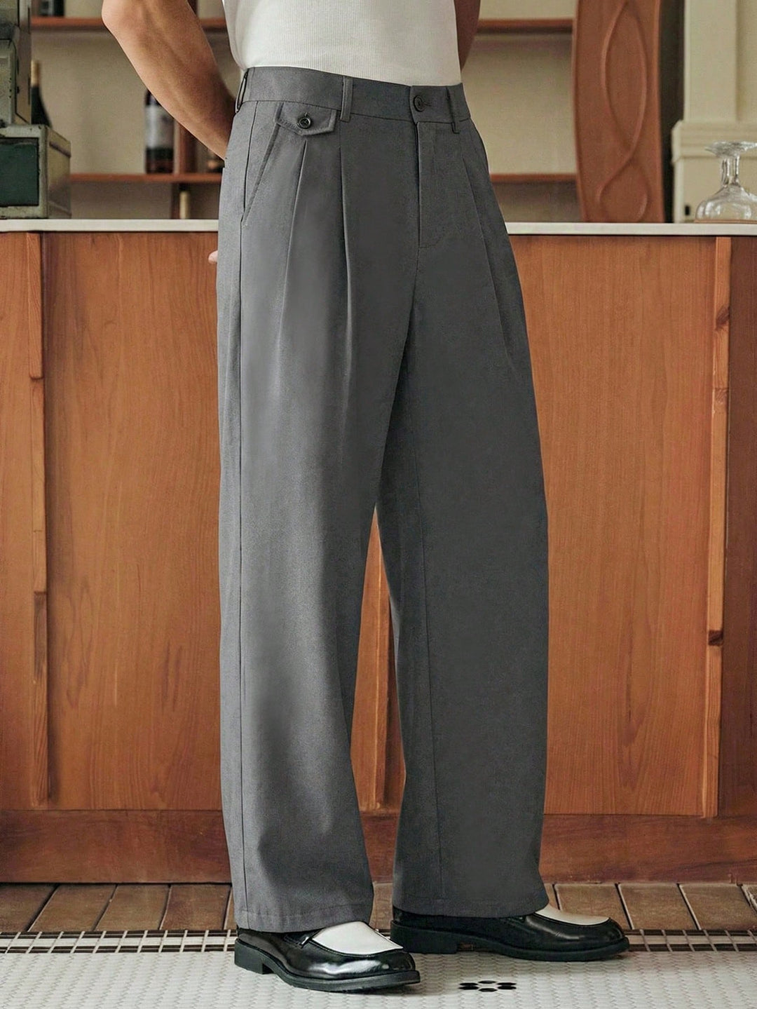 Pantalon SHEIN, gri