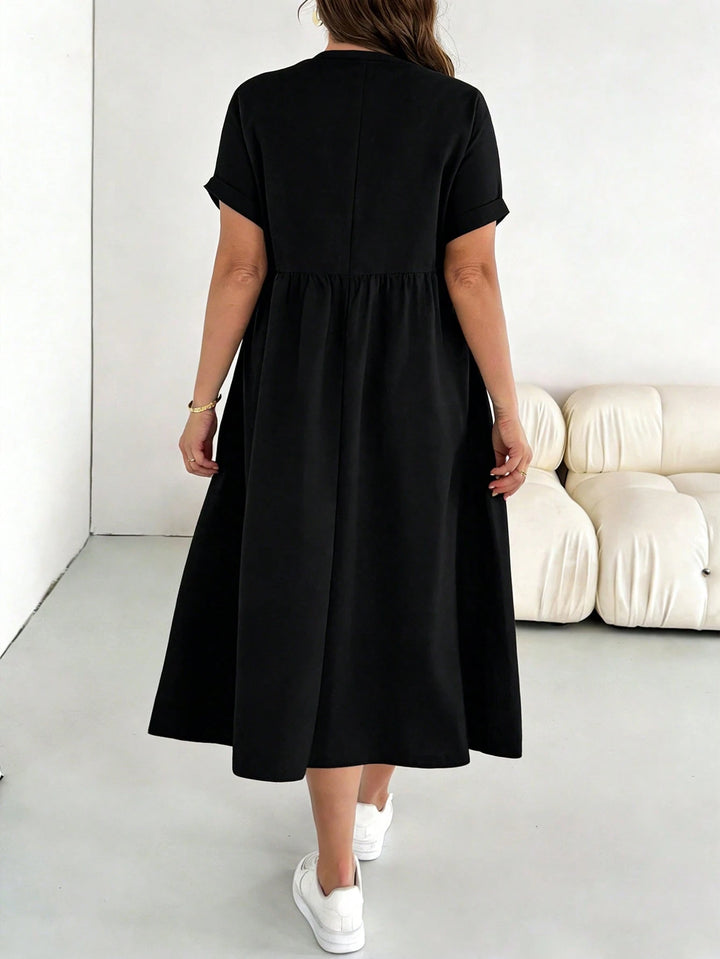 Rochie midi SHEIN, negru