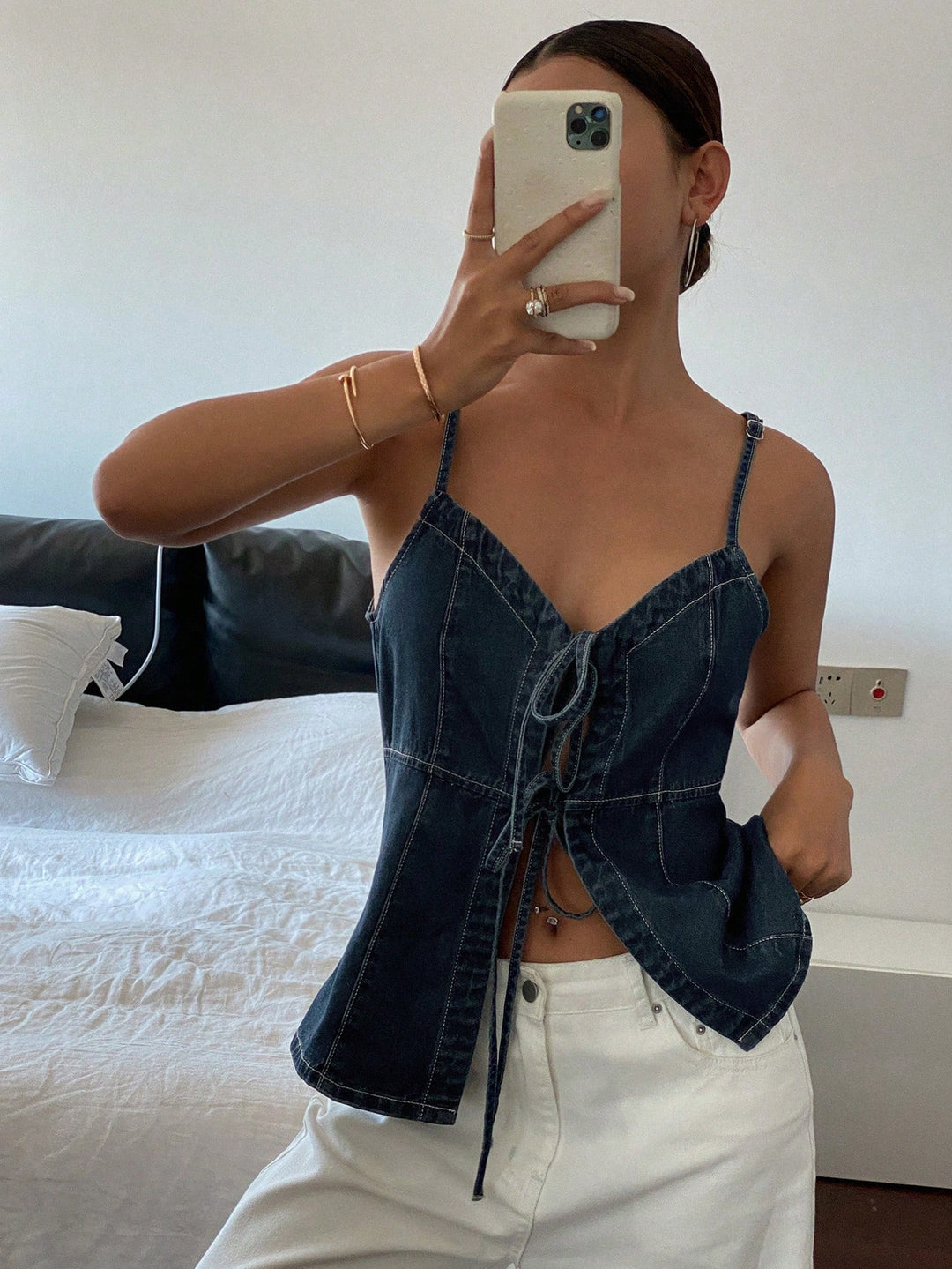 Top SHEIN, albastru