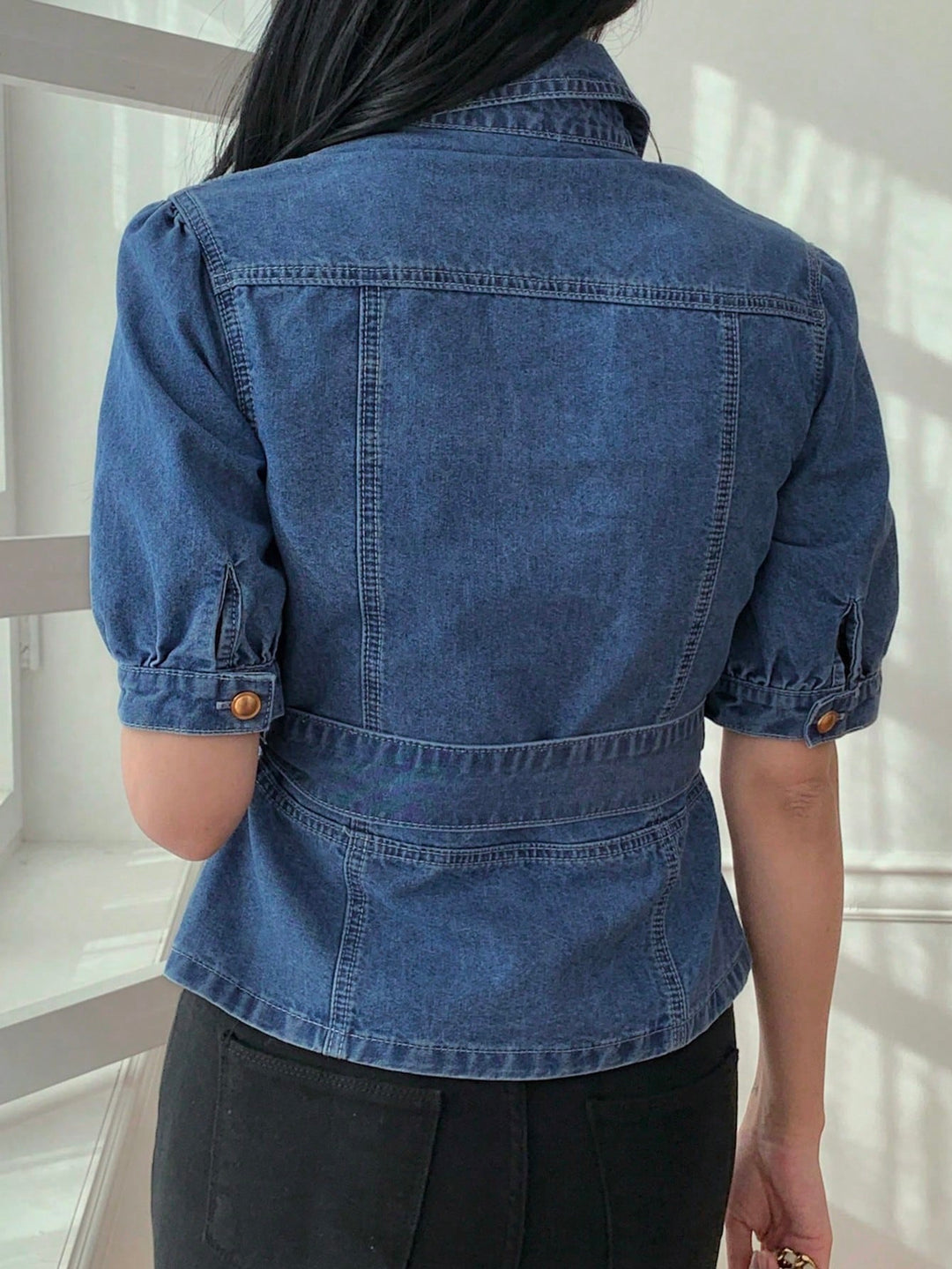 Top SHEIN, albastru