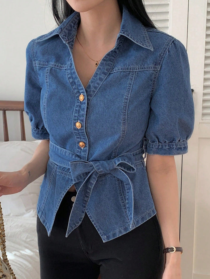 Top SHEIN, albastru