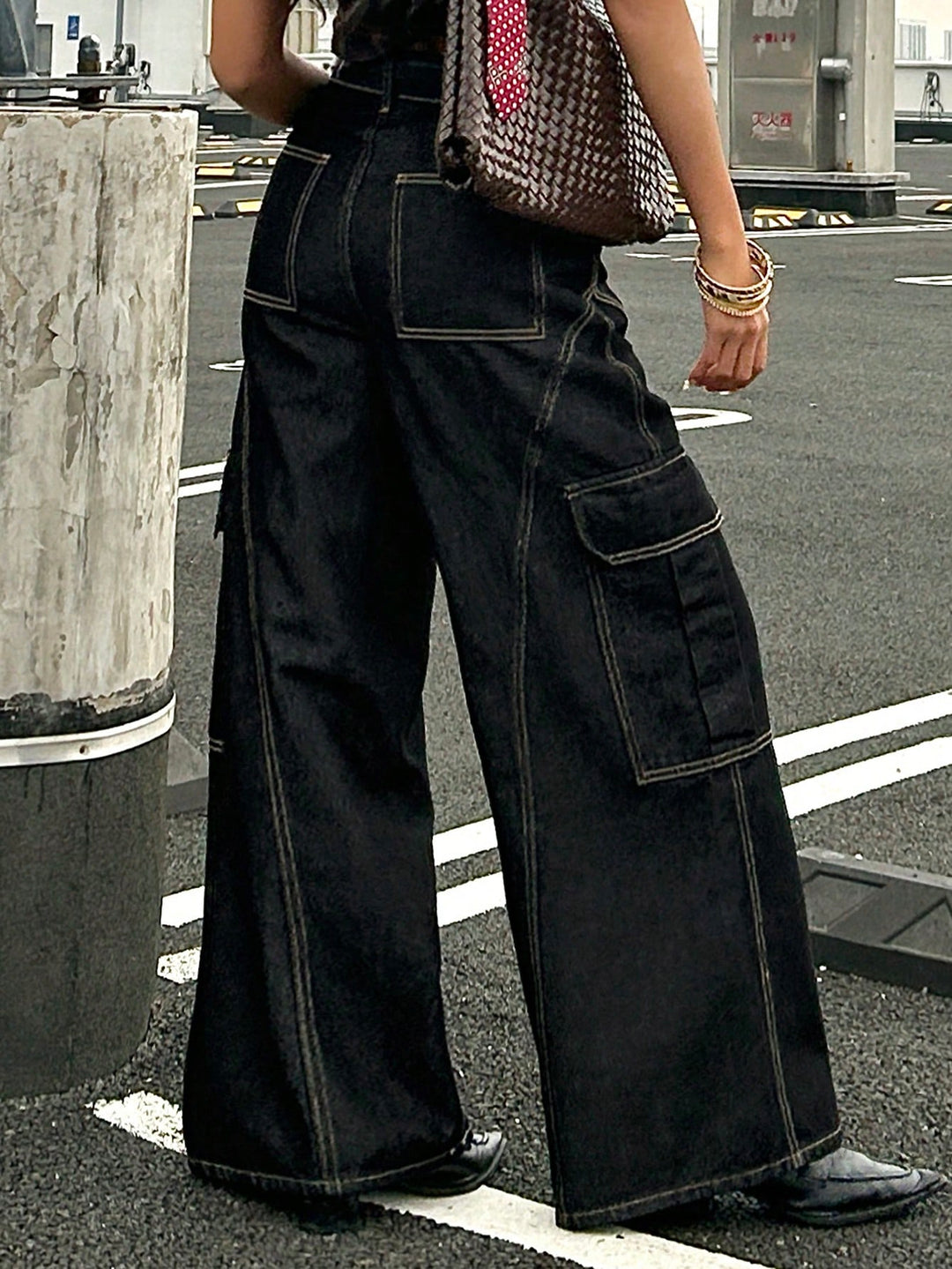 Jeans SHEIN, negru