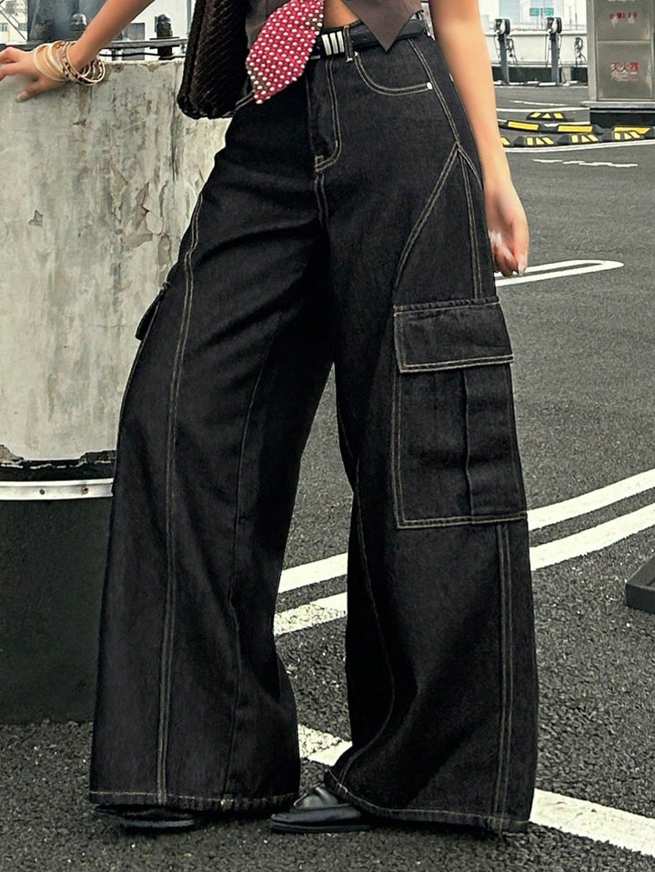 Jeans SHEIN, negru