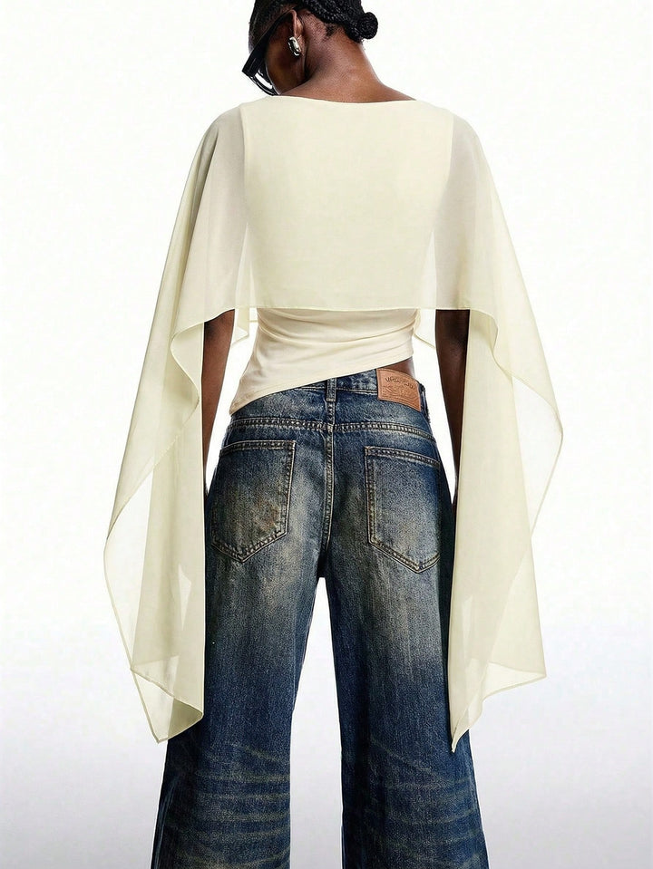 Tricou SHEIN, portocaliu