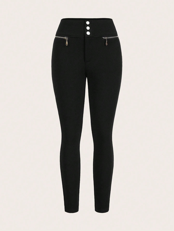 Pantaloni SHEIN, negru