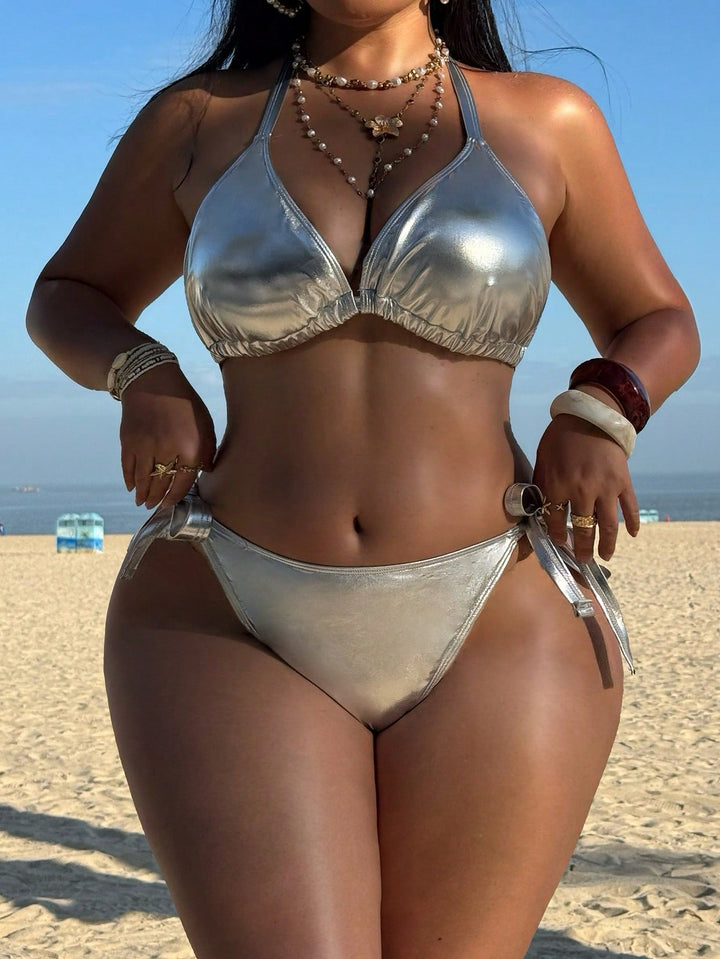 Set bikini de baie SHEIN, mix culori