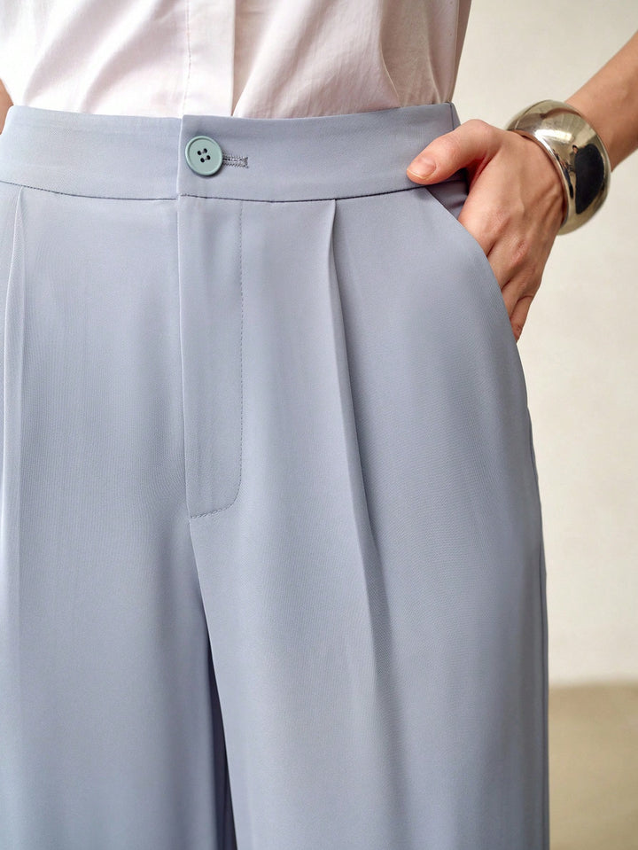 Pantalon SHEIN, albastru