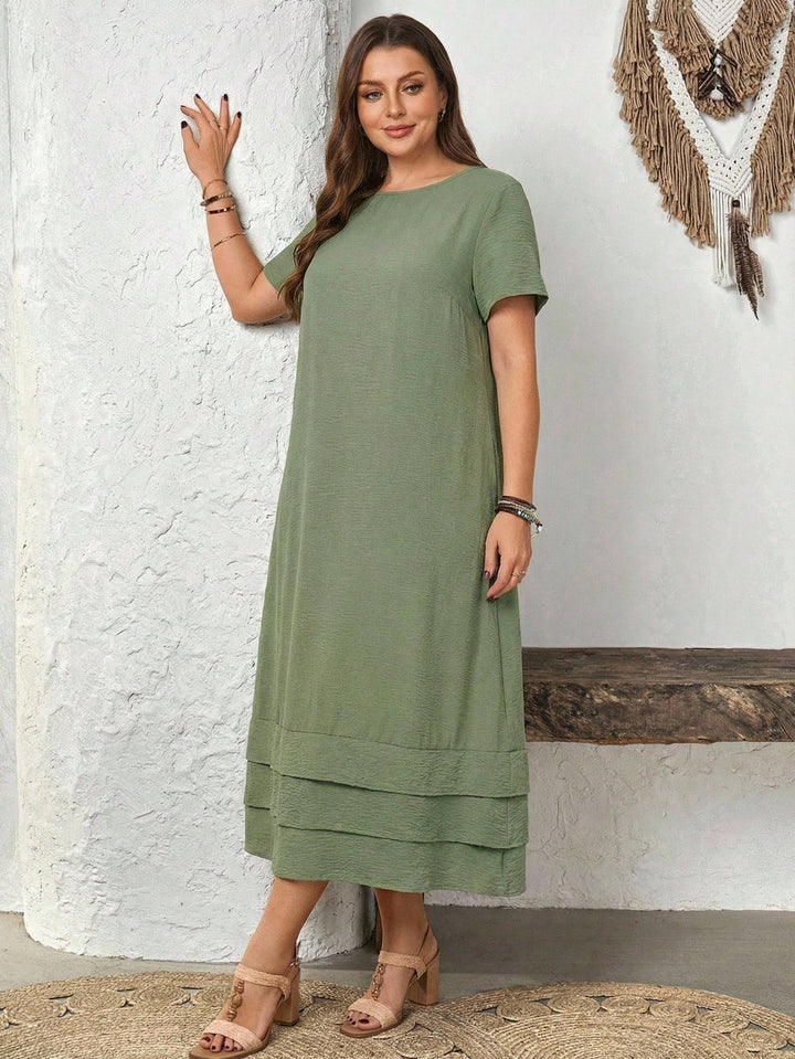 Rochie maxi SHEIN, turcoaz
