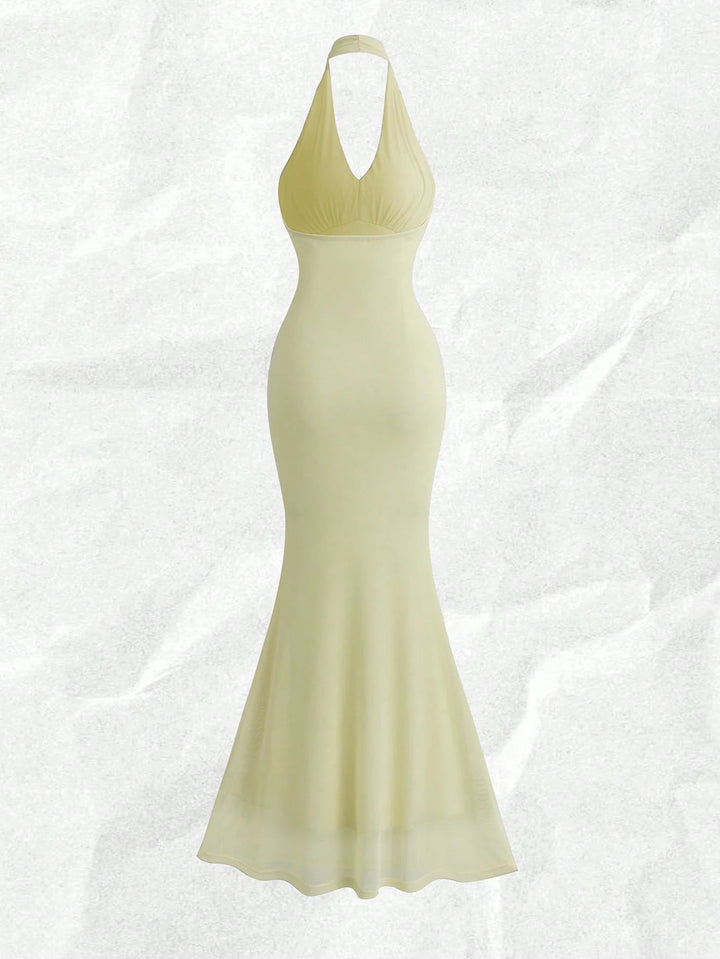 SHEIN Maxi ruha, ekrü