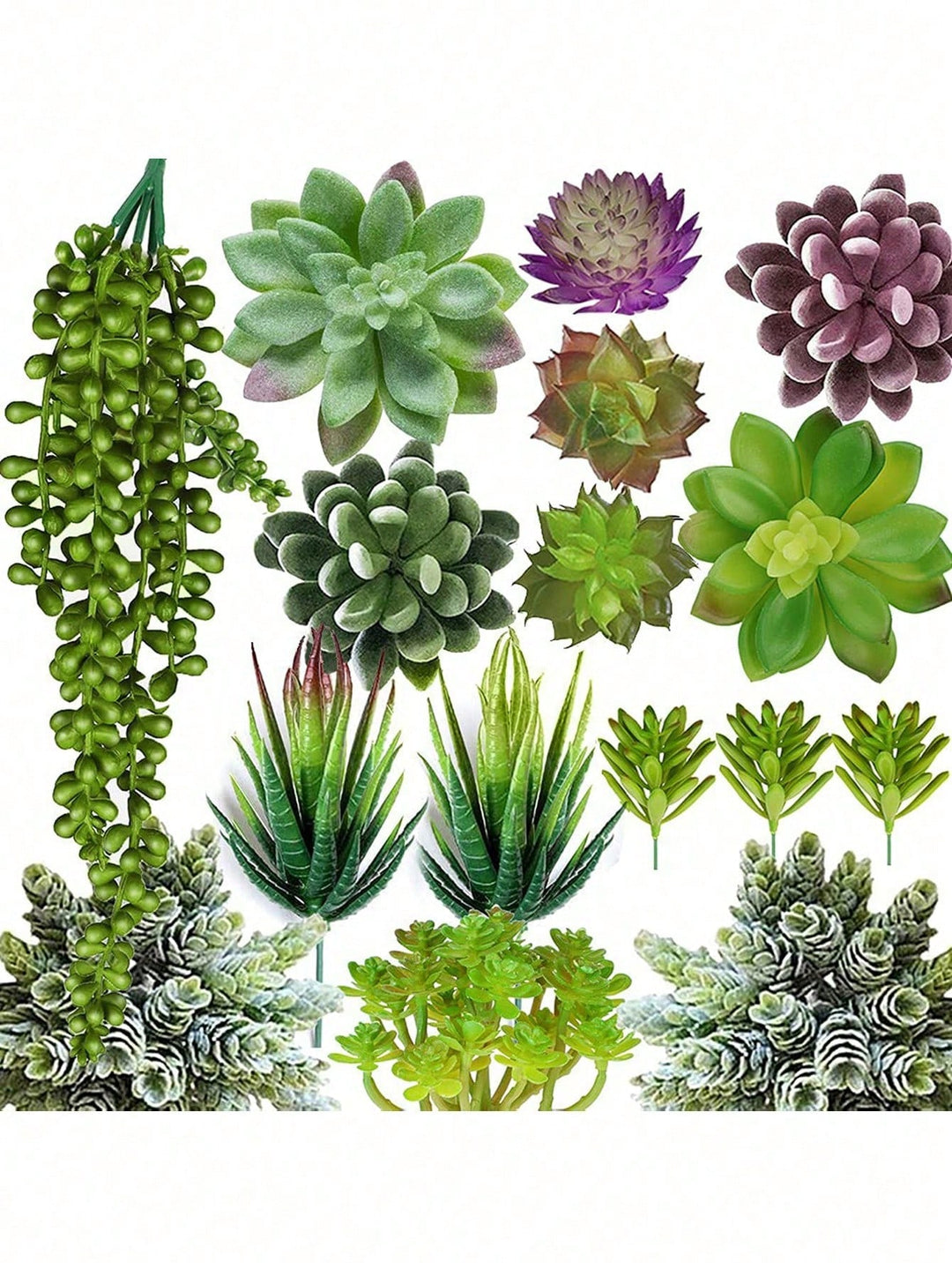 Plante artificiale SHEIN, mix culori