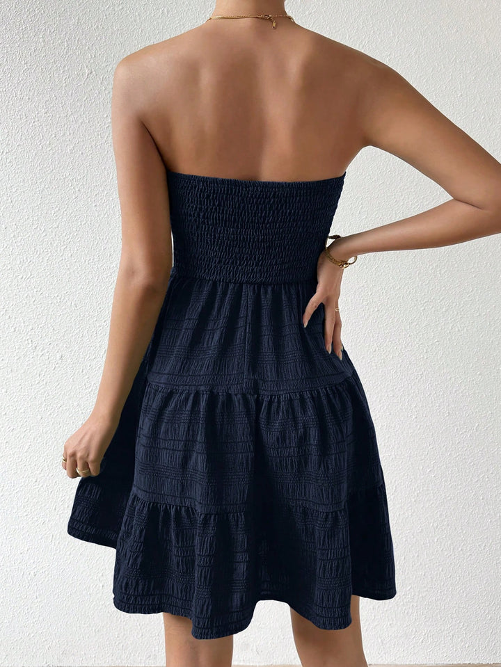Rochie scurtă SHEIN, albastru