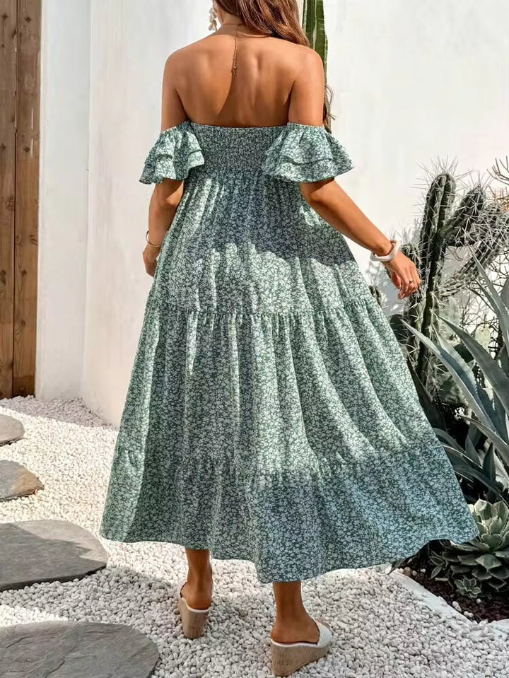 Rochie midi SHEIN, mix culori