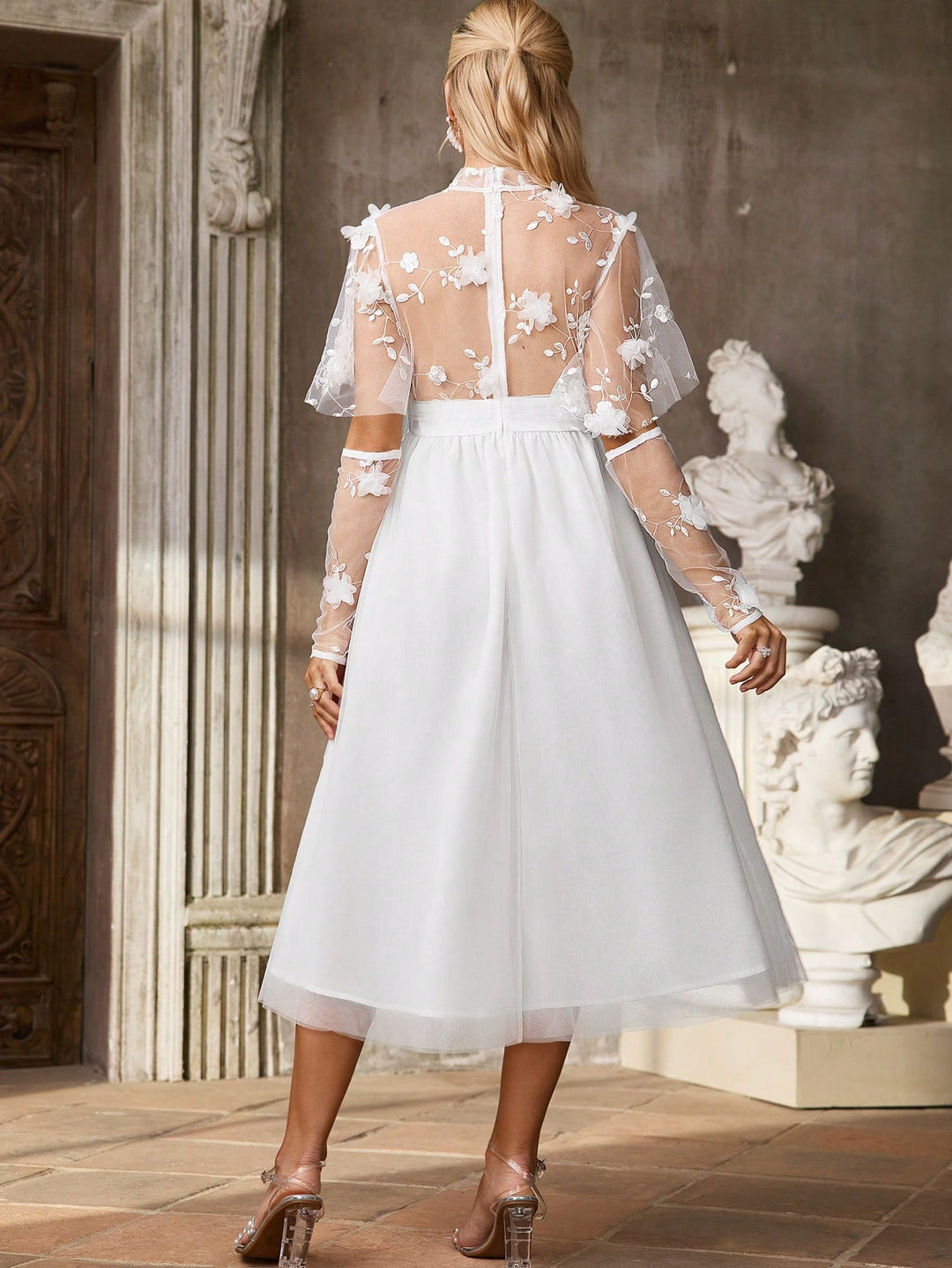 Rochie SHEIN, alb