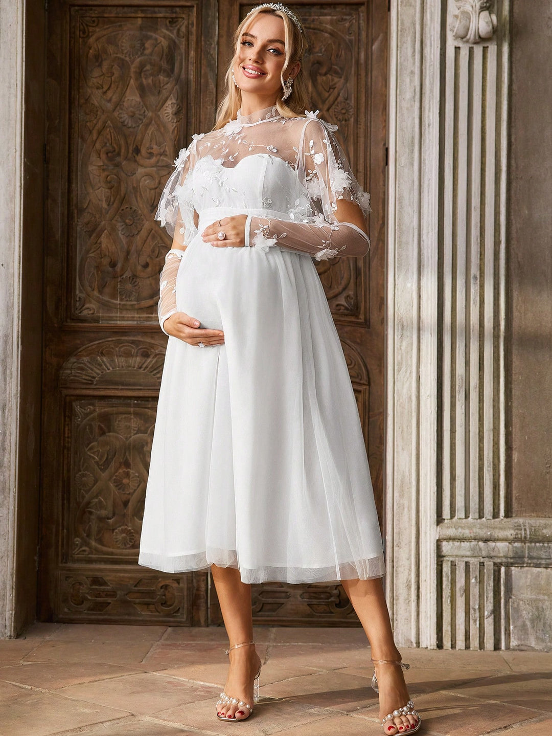Rochie SHEIN, alb