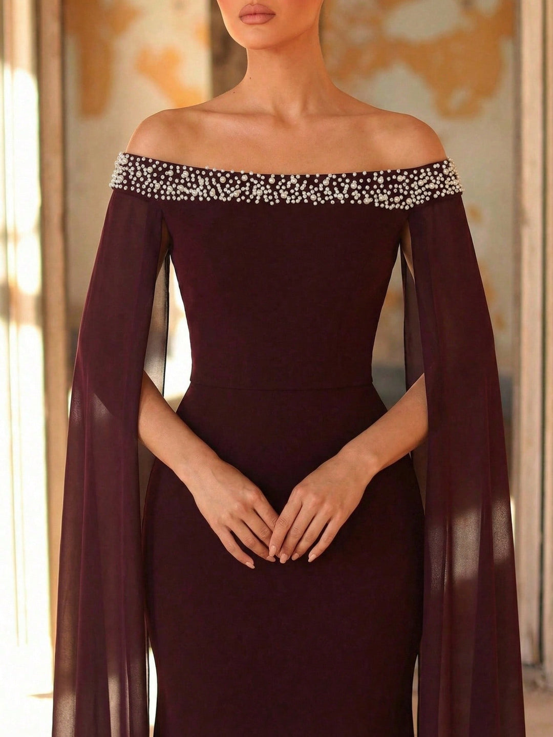 Rochie SHEIN, vișiniu