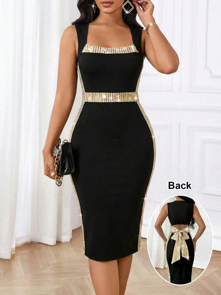 Rochie midi SHEIN, mix culori