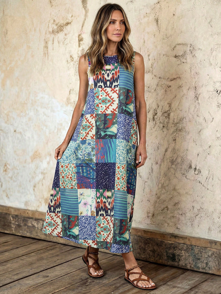 Rochie midi SHEIN, mix culori