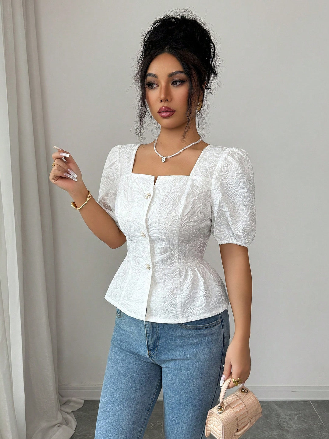 Bluza SHEIN, alb