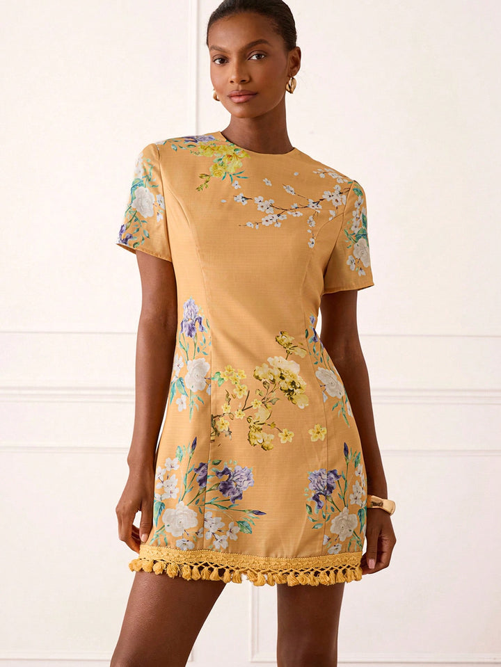 Rochie scurtă SHEIN, mix culori