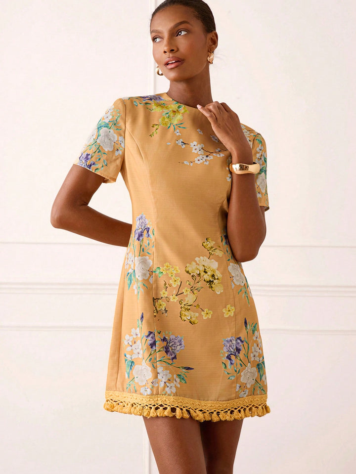 Rochie scurtă SHEIN, mix culori
