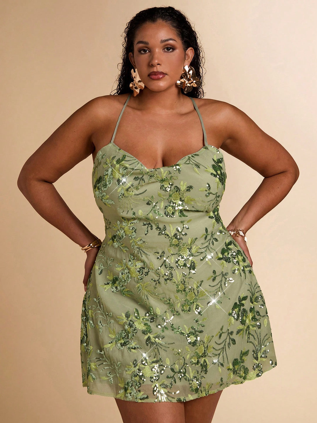 Rochie SHEIN, verde