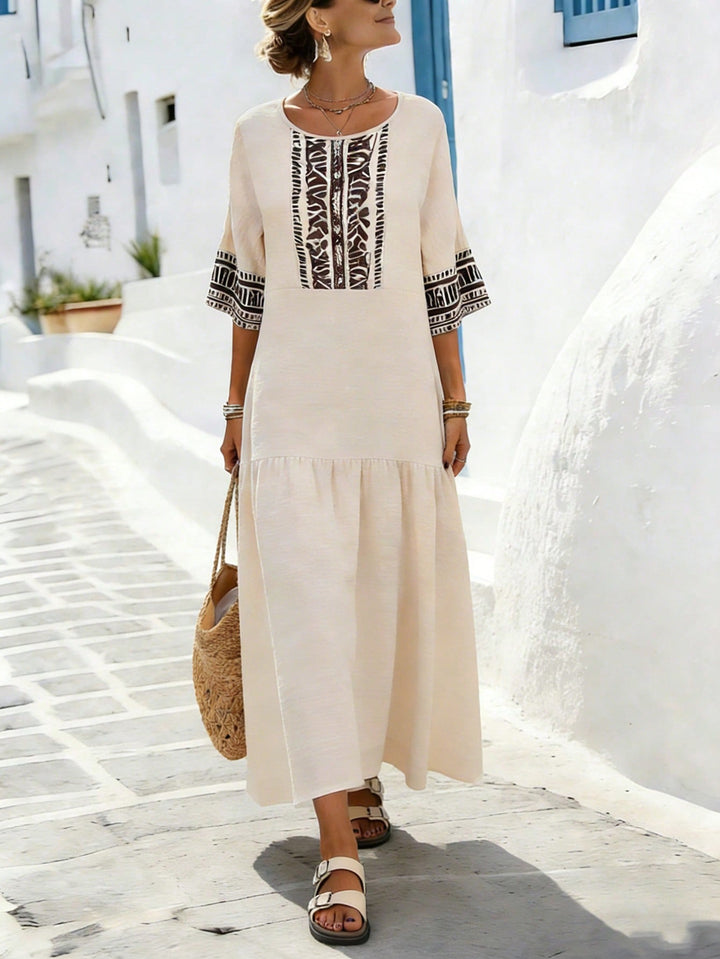 Rochie maxi SHEIN, portocaliu