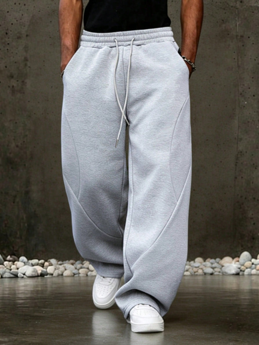 Pantaloni SHEIN, gri