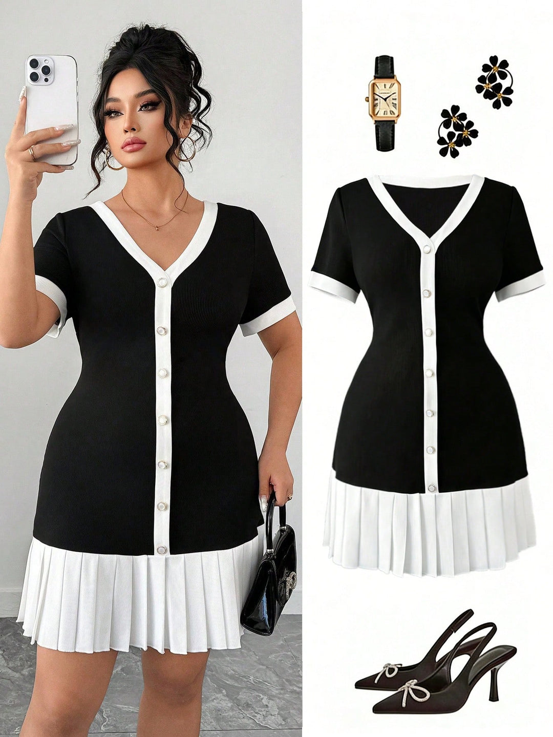 Rochie SHEIN, negru